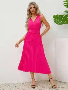 all about you Women Solid  A-Line Dresses