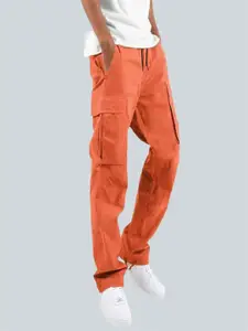 StyleCast x Revolte Men Easy Wash Pleated Cargos Trousers