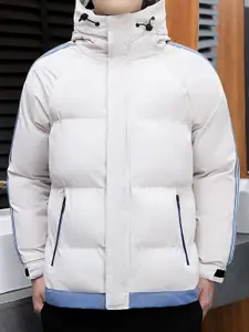 StyleCast x Revolte Men Open Front Hooded Jacket