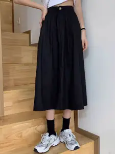 StyleCast x Revolte Women Midi Straight Skirt