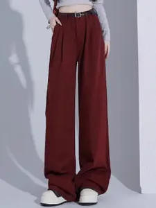 StyleCast Women Cotton High-Rise Jeans Comes with a Belt