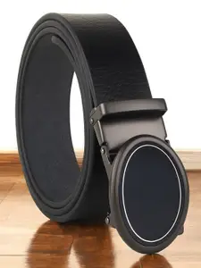 Provogue Men Textured Leather Formal Belt