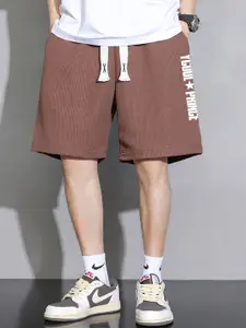 StyleCast x Revolte Men Typography Printed Regular Shorts