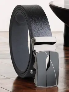 Provogue Men Textured Leather Formal Belt