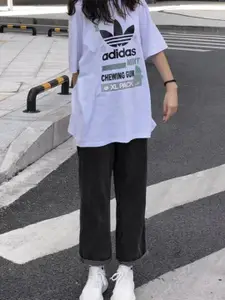 StyleCast Women Relaxed Fit High-Rise Jeans