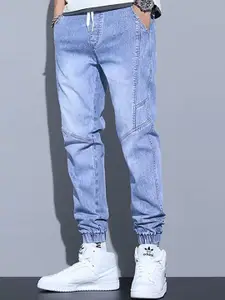 StyleCast x Revolte Men Regular Fit Light Fade Jeans