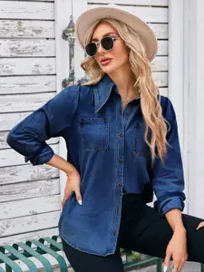 StyleCast Women Opaque Casual Shirt