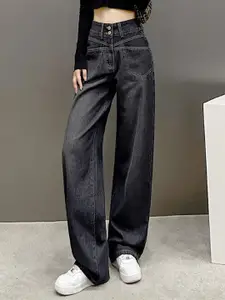 StyleCast x Revolte Women Straight Fit Light Fade Stretchable Jeans