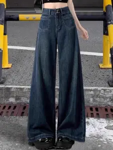 StyleCast Women Cotton Wide Leg Jeans