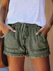 StyleCast Solid Women Shorts