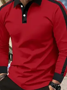 StyleCast x Revolte Men Solid Polo Collar T-shirt