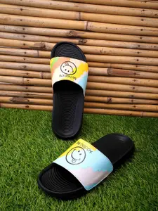 PERY PAO Men Printed Sliders