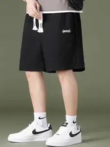 StyleCast x Revolte Men Printed Mid-Rise Regular Shorts