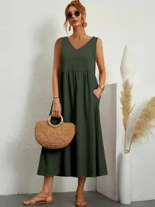 StyleCast A-Line Midi Dress