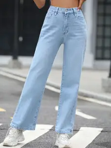 StyleCast Women Straight Fit Light Fade Jeans