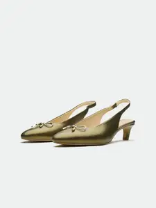 Oroh Leather Party Stiletto Pumps