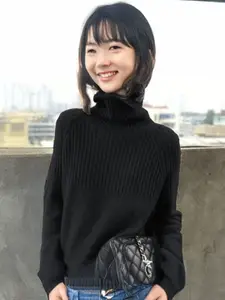 StyleCast Women Ribbed Pullover