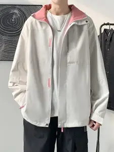 StyleCast x Revolte Men Open Front Hooded Jacket