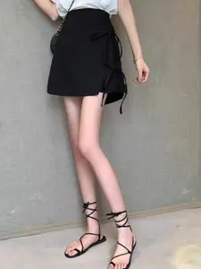 StyleCast x Revolte Women Mini Straight Skirt