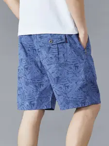 StyleCast x Revolte Men Printed Cotton Shorts
