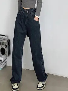 StyleCast Women Wide Leg High-Rise Jeans