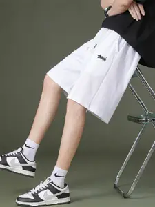 StyleCast x Revolte Men Printed Regular Fit Mid-Rise Shorts