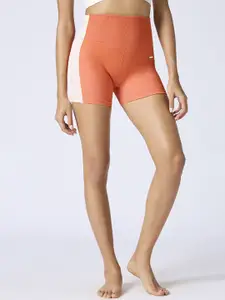 FEIER Women Skinny Fit High-Rise Sports Shorts