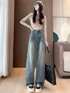 StyleCast x Revolte Women Cotton Light Fade Stretchable Jeans