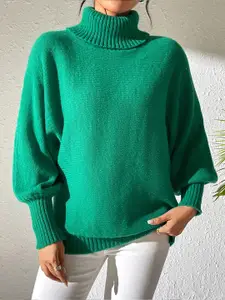 StyleCast x Revolte Women Turtle Neck Long Sleeves Pullover