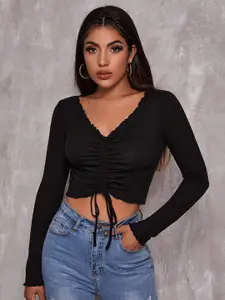 StyleCast Women Fitted Crop Top