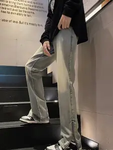 StyleCast Men Cotton Straight Fit Light Fade Jeans