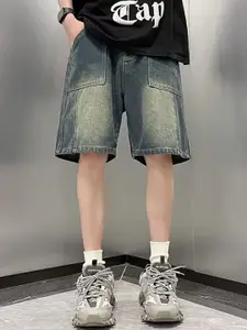 StyleCast x Revolte Men Denim Shorts