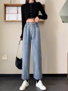 StyleCast Women Relaxed Fit High-Rise Jeans