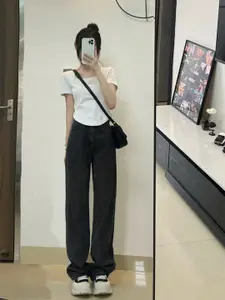 StyleCast Women Cotton Straight Fit High-Rise Light Fade Jeans