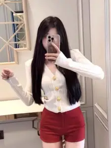 StyleCast Women V-Neck Cardigan Sweater