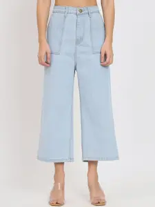 CORSICA Women Jean Flared High-Rise Light Fade Jeans