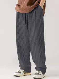 StyleCast x Revolte Men Textured Easy Wash Trousers