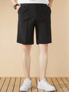 StyleCast x Revolte Men Regular Fit Knee Length Solid Shorts
