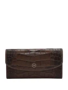 Da Milano Women Textured Leather Envelope Wallets