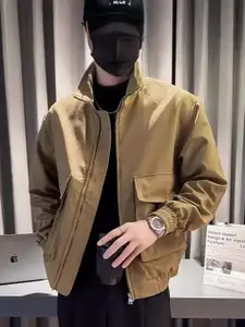 StyleCast x Revolte Men Stand Collar Tailored Jacket