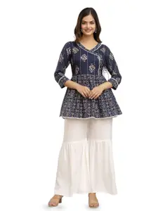 DMP FASHION Women Floral Printed Daily A-Line Kurta