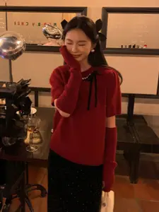 StyleCast Women Round Neck Long Sleeves Pullover Sweaters