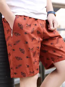StyleCast x Revolte Men Graphic Printed Regular Shorts