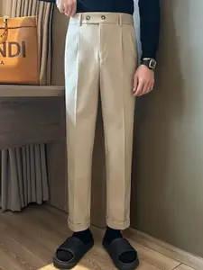 StyleCast x Revolte Men Slim Fit Easy Wash Trousers