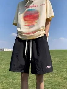 StyleCast Men Typography Printed Shorts