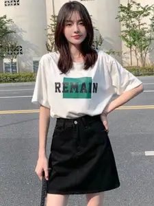 StyleCast A-Line Mini Skirt