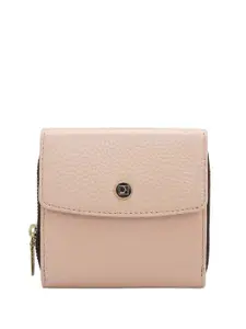 Da Milano Textured Leather Two Fold Wallet