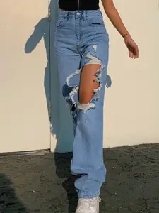 StyleCast Women Slim Fit Highly Distressed Stretchable Jeans