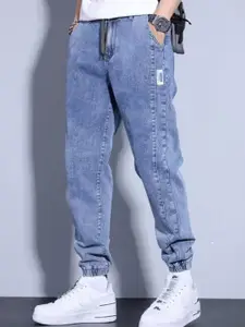 StyleCast Men Mid-Rise Stretchable Jogger Jeans