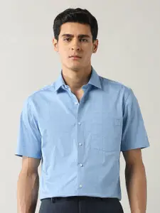 Arrow Men Classic Windowpane Checks Checked Casual Shirt